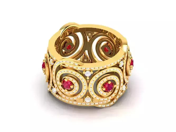 Women Ring 3D print model