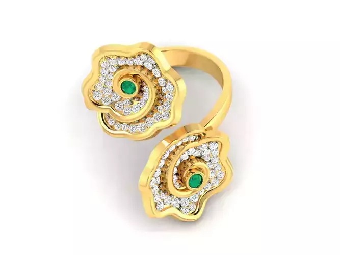 Women Ring 3D print model