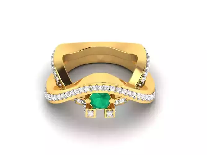 Women Ring 3D print model