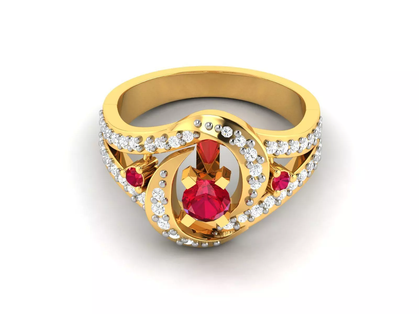 Women Ring 3D print model