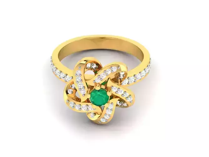 Women Ring 3D print model