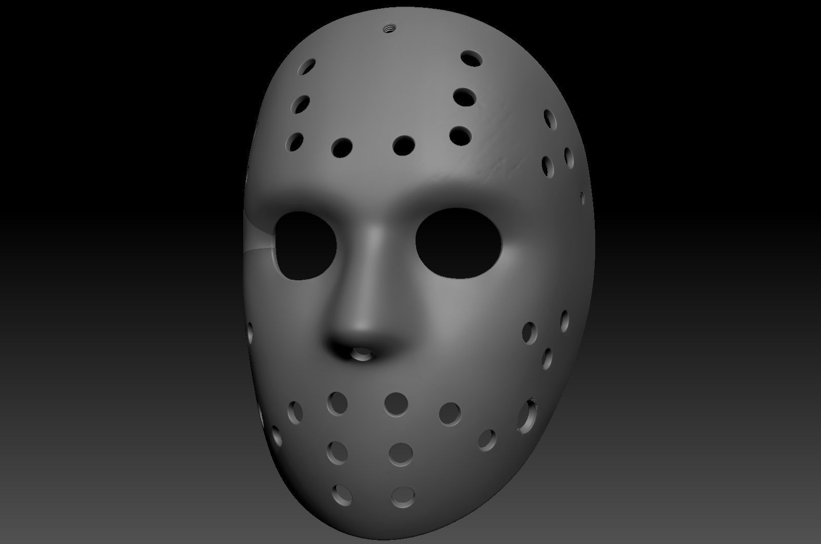  jason voorhees life scale Hockey  mask  printable high model 3D print model_14