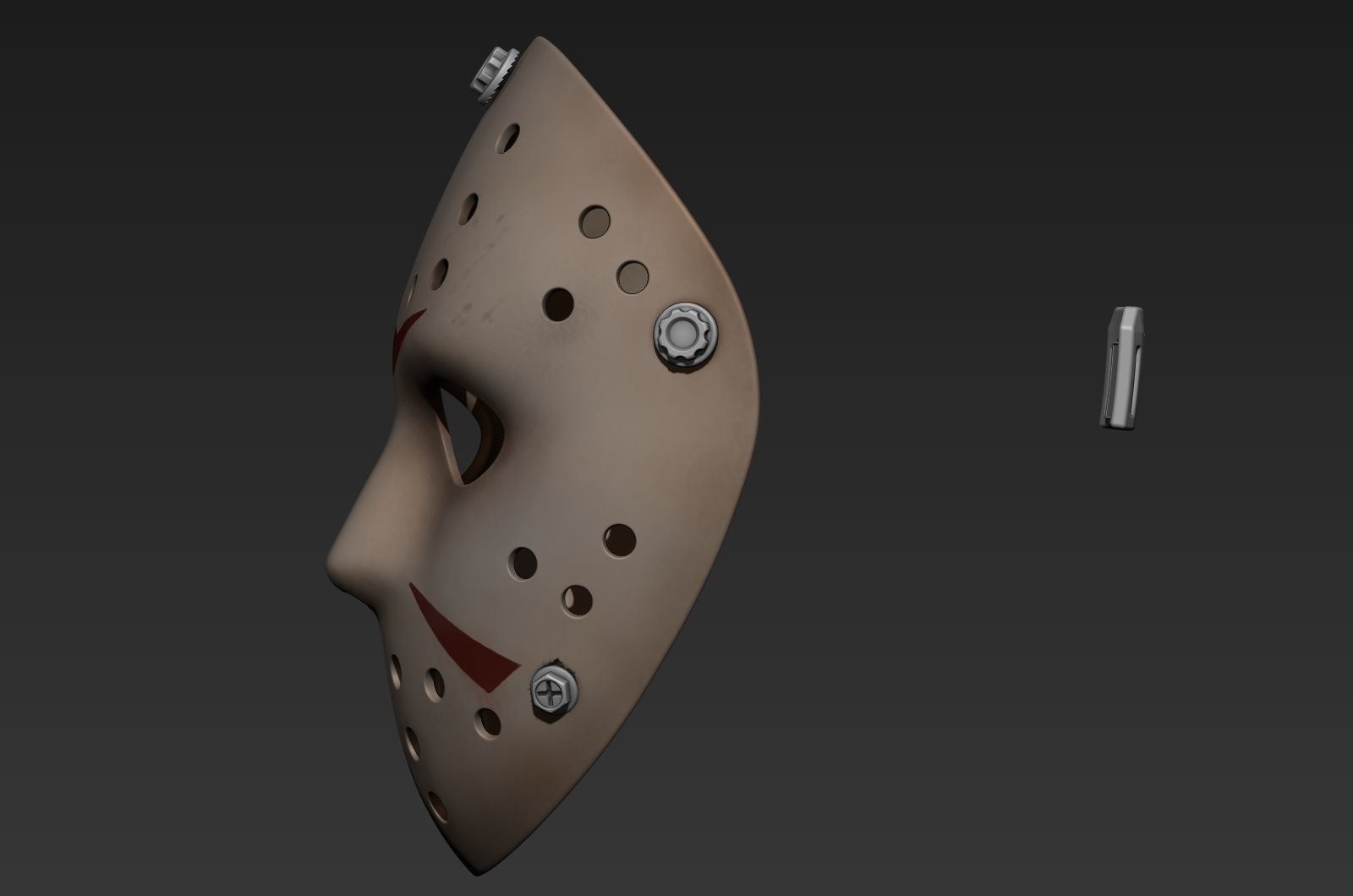  jason voorhees life scale Hockey  mask  printable high model 3D print model_2