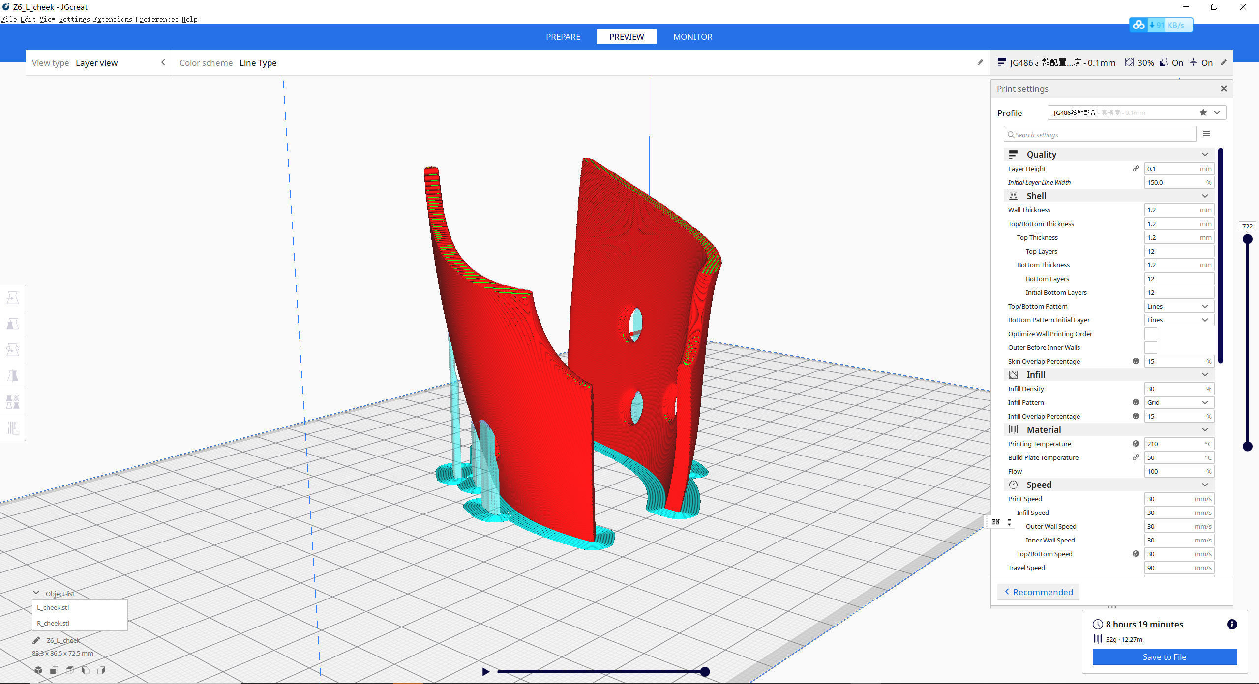  jason voorhees life scale Hockey  mask  printable high model 3D print model_29