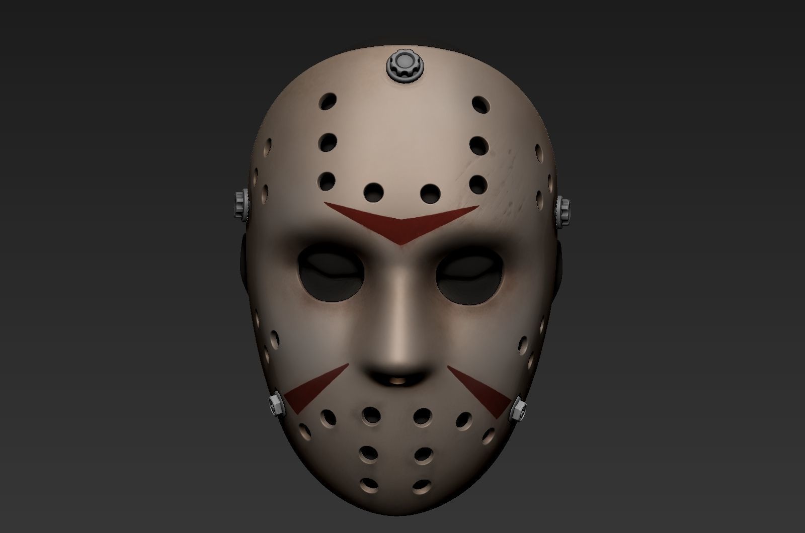  jason voorhees life scale Hockey  mask  printable high model 3D print model_25