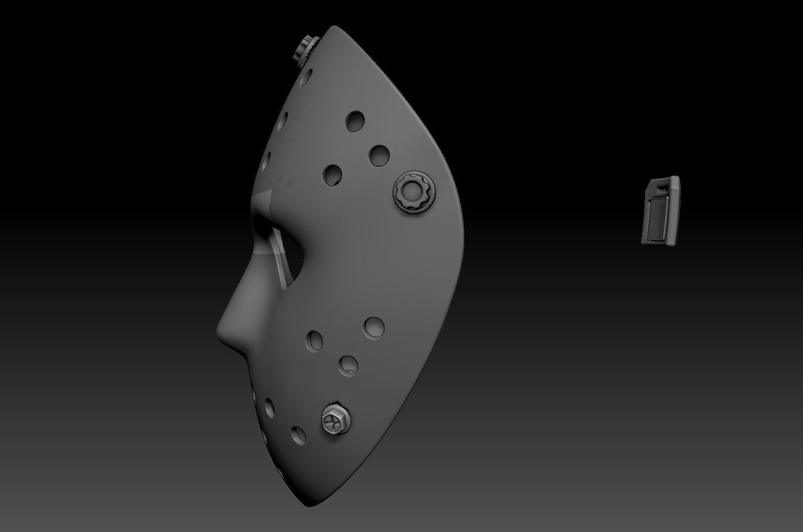  jason voorhees life scale Hockey  mask  printable high model 3D print model_20