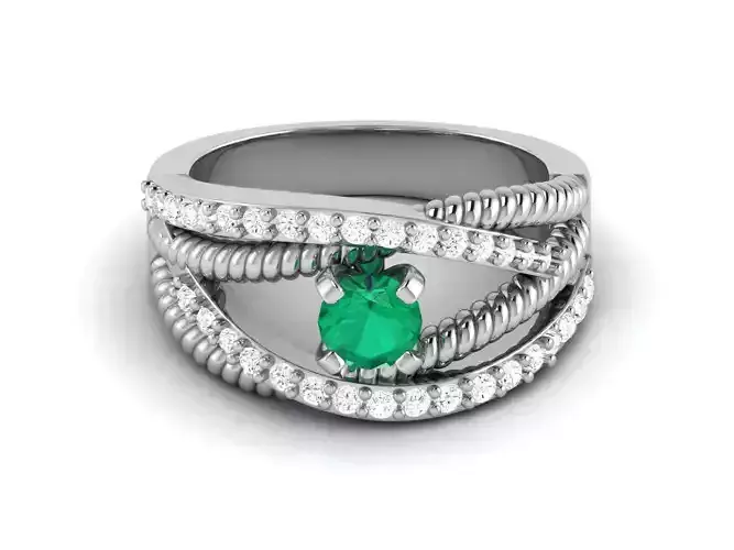 Women Ring 3D print model