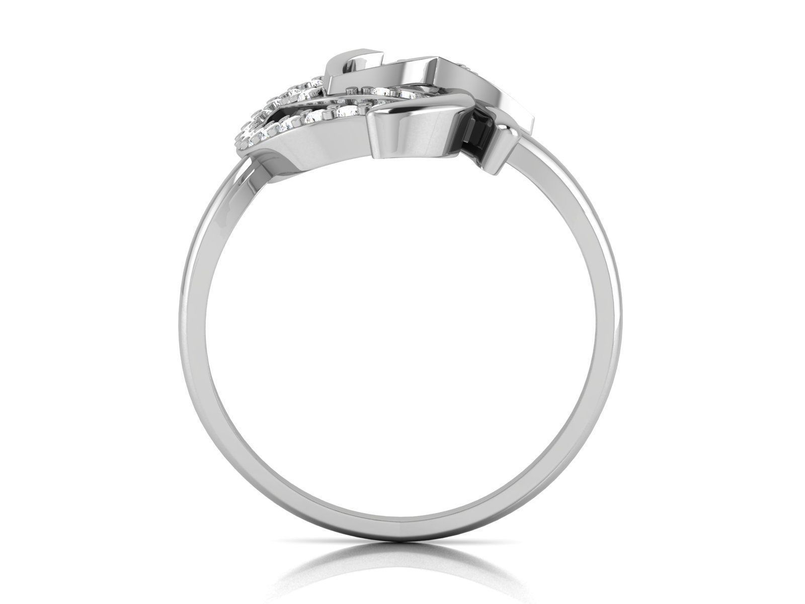 Women Ring 3D print model_1