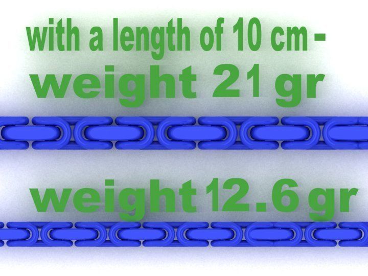 chain or bracelet royal two options 3D print model_5