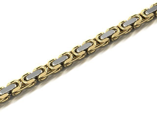 chain or bracelet royal two options 3D print model_12