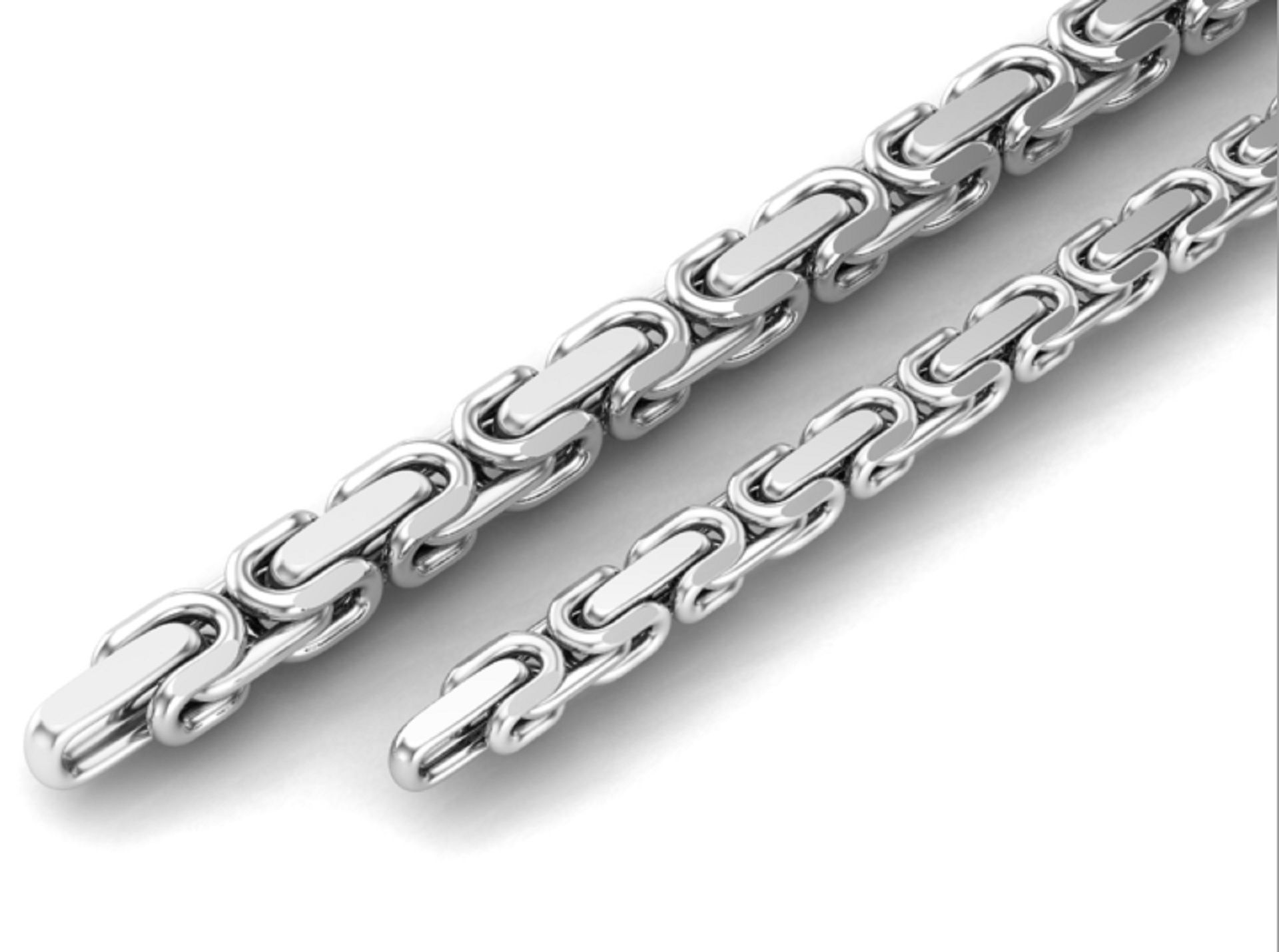 chain or bracelet royal two options 3D print model_4