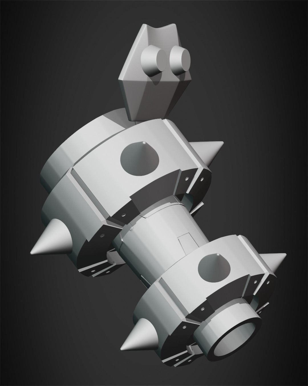 JunkerQueen Armor 3D print model 3D print model_16