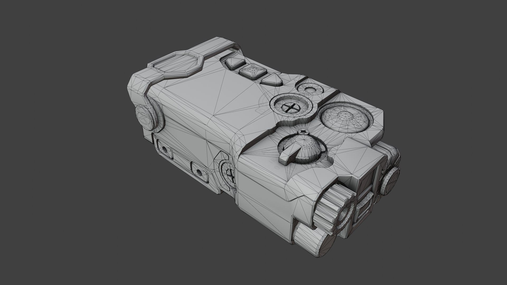 Wilcox RAID Xe Illuminator Low-poly 3D model_8