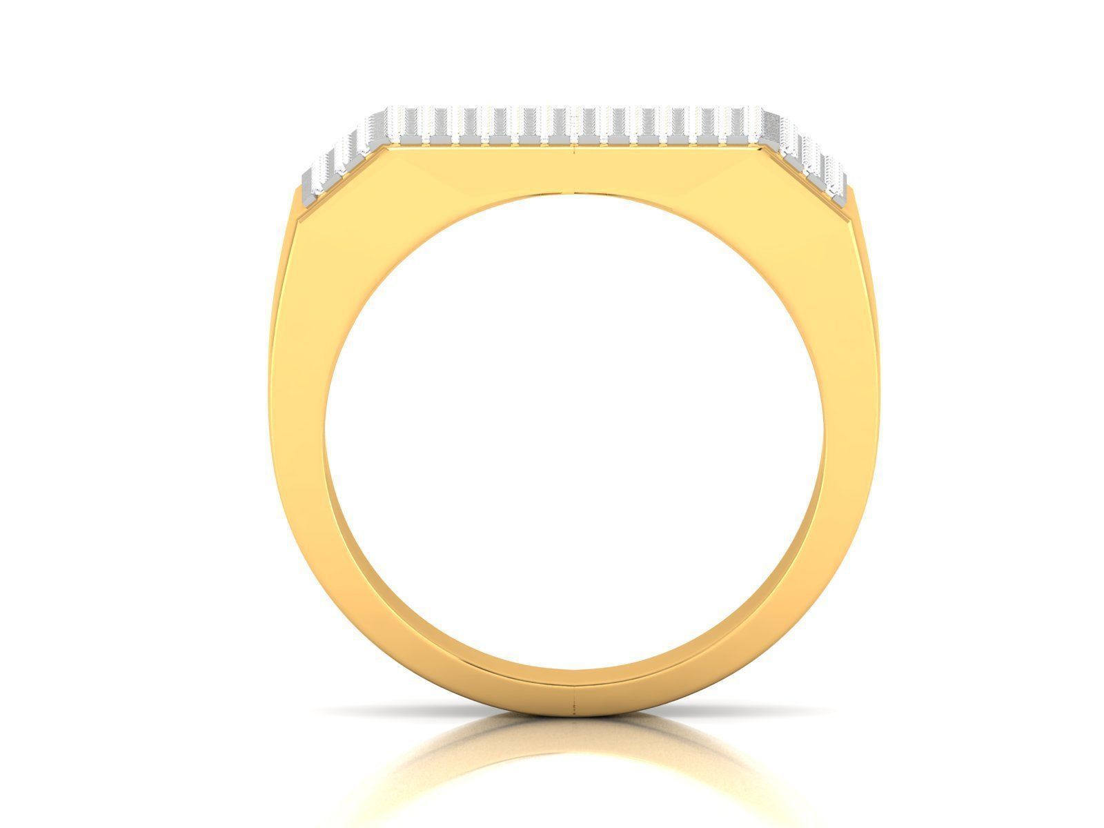 Gents Ring 3D print model_2