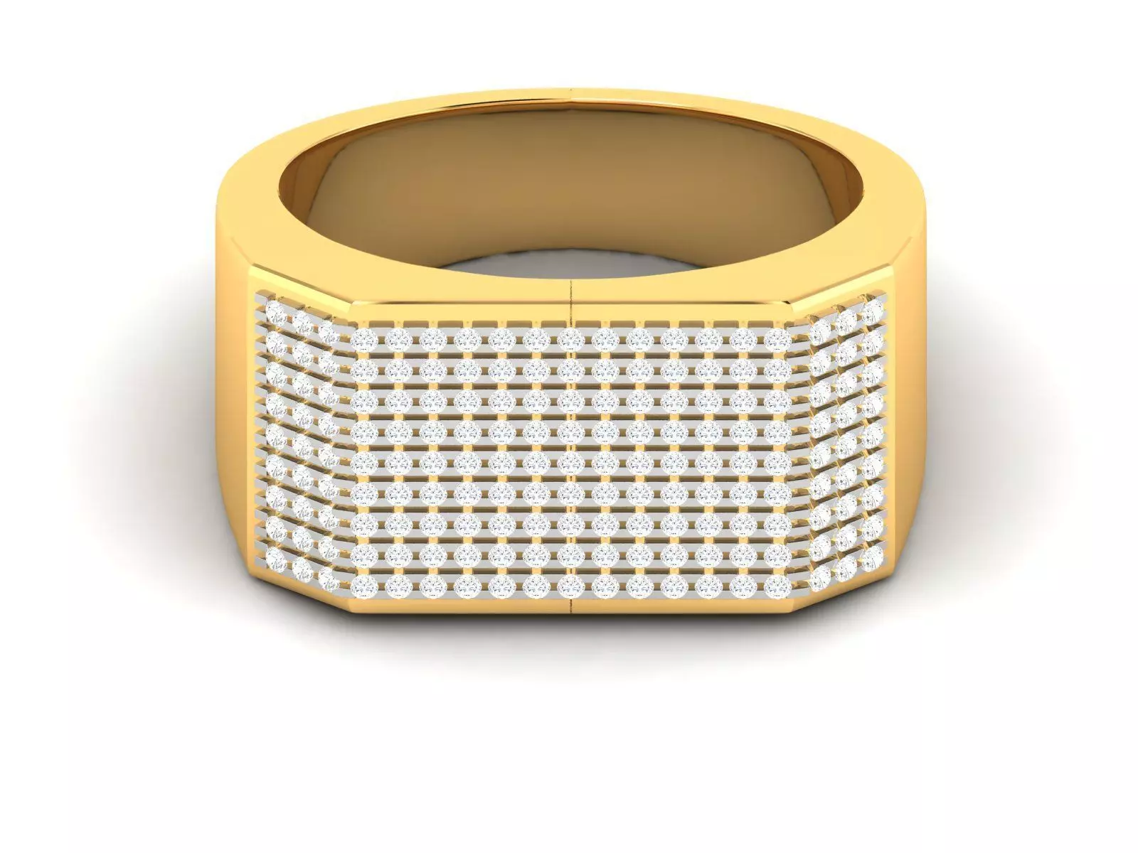 Gents Ring 3D print model_0