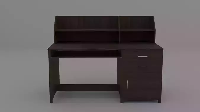 Study table Free 3D model