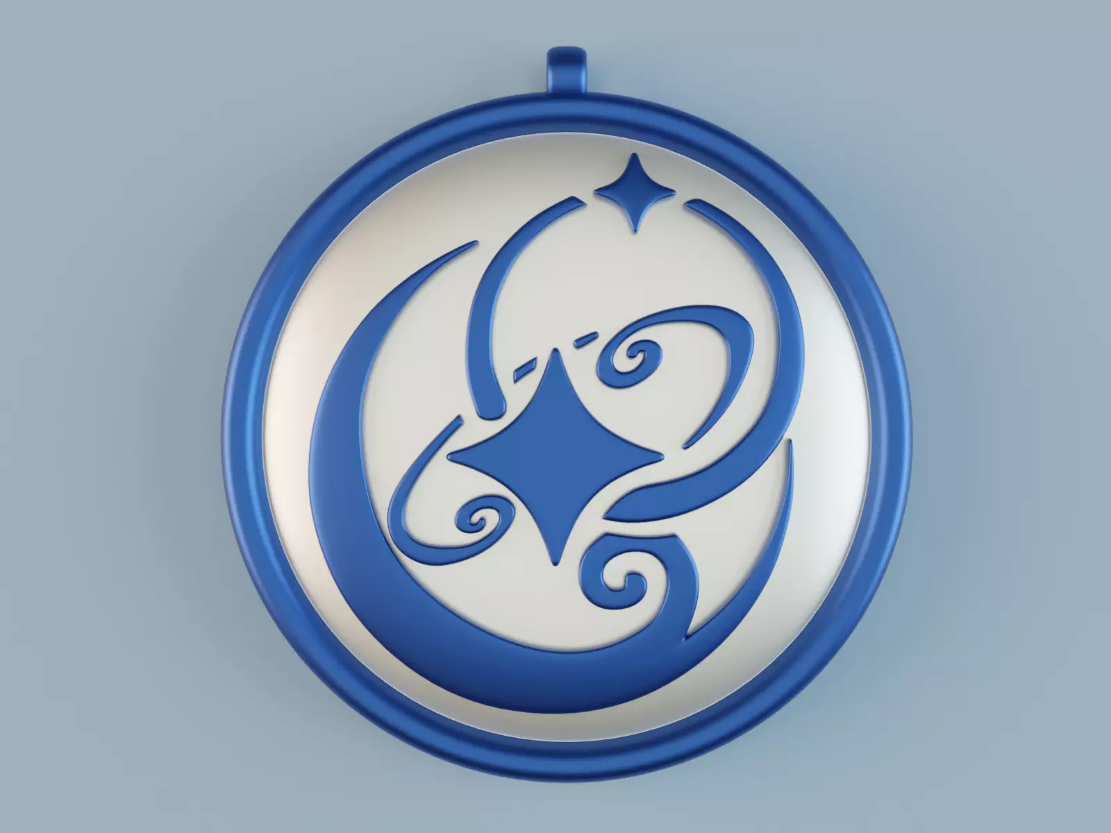 Genshin Impact Mona Megistus Emblem pendant 3D print model