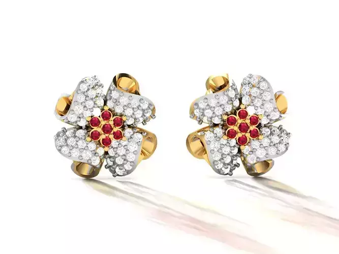 Women Earrings 3D print model
