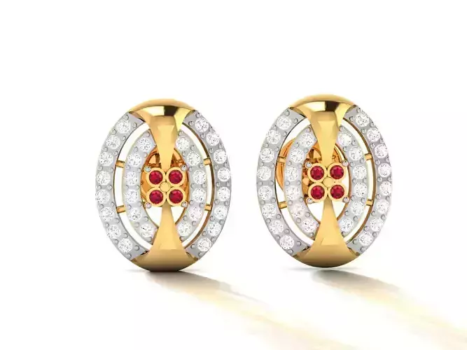 Women Earrings 3D print model