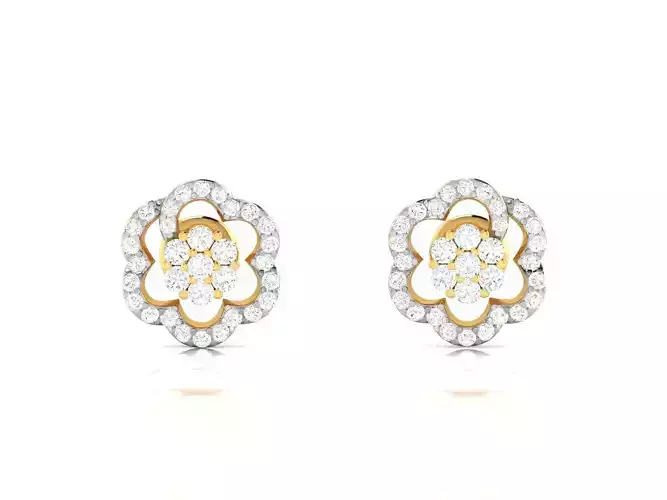 Women Earrings 3D print model