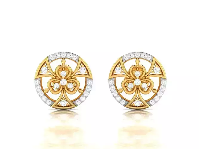 Women Earrings 3D print model