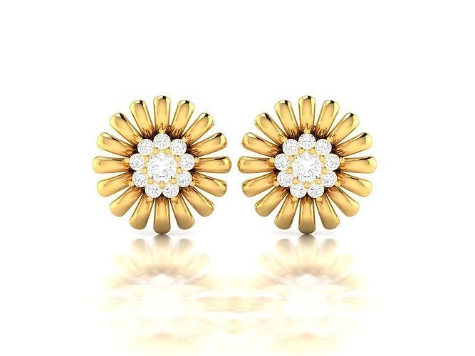 Women Earrings 3D print model