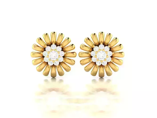 Women Earrings 3D print model