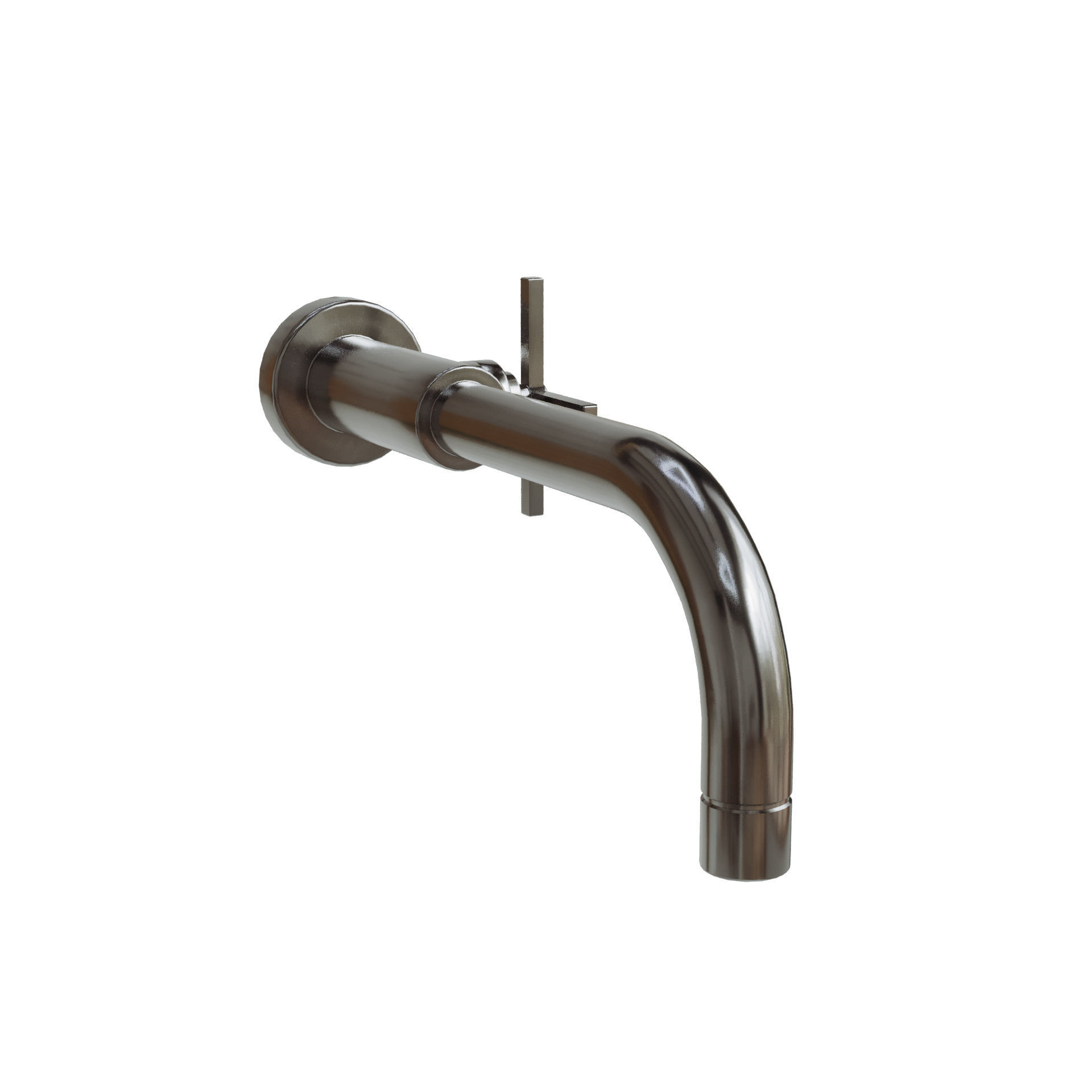 Wall Faucet 3D model_3
