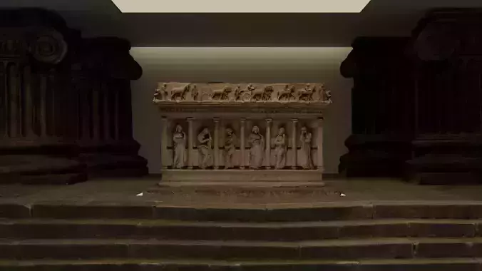 The Sarcophagus of the Crying Women