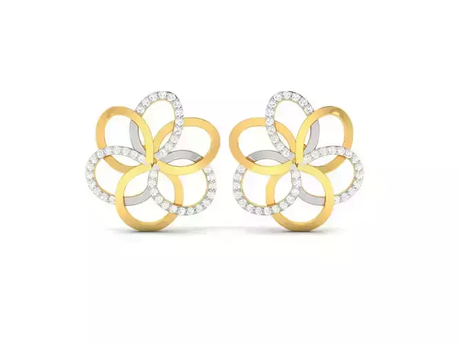 Women Earrings 3D print model