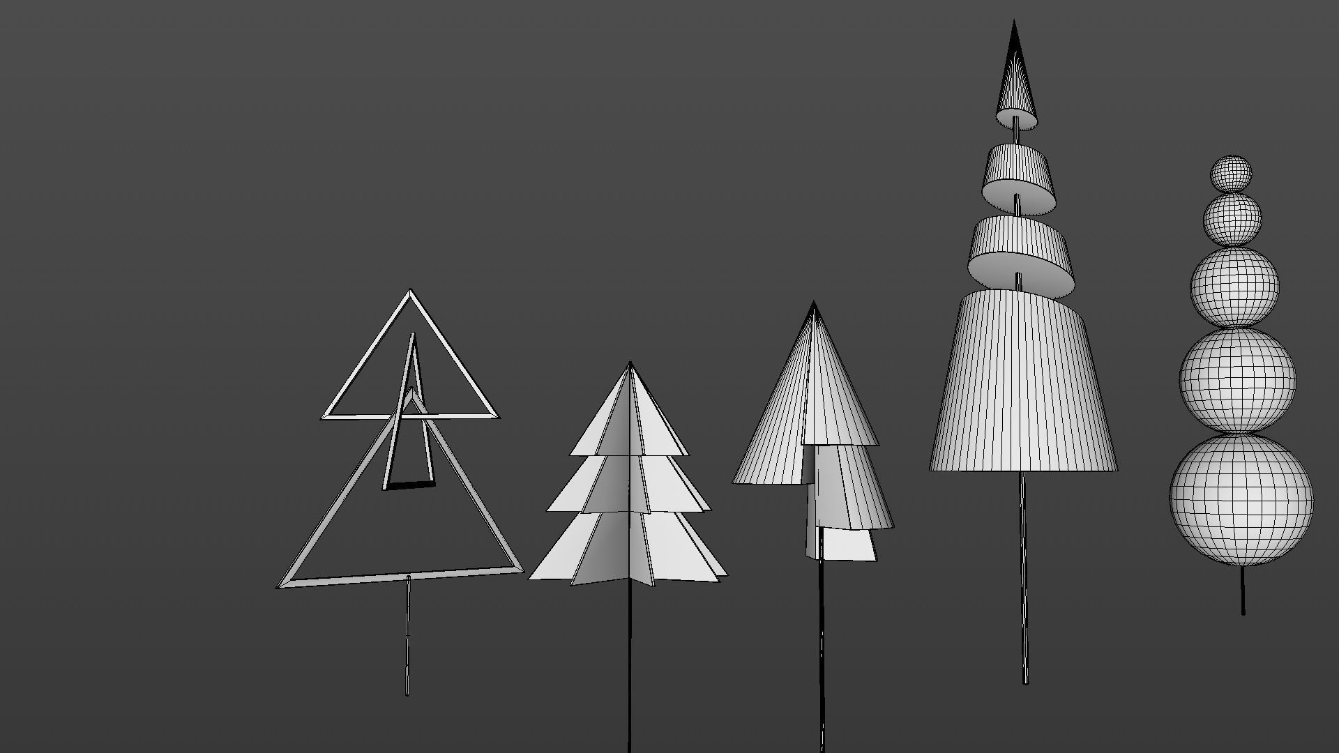 New Year toys seven abstract eves 3D model_14