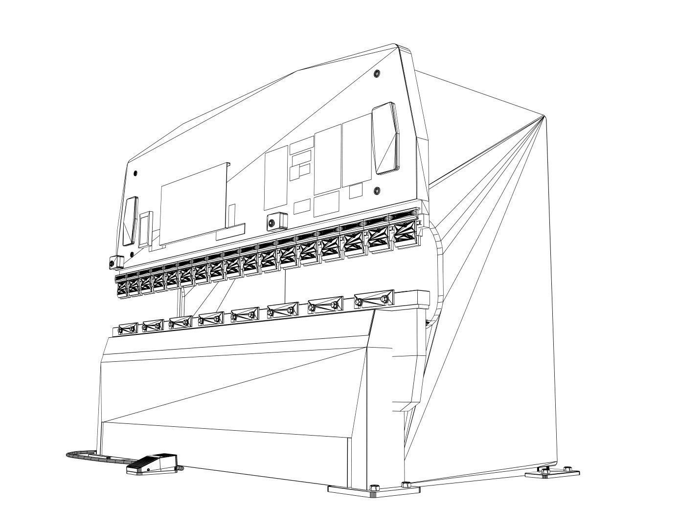 Bending machine - RG125 3D model_10