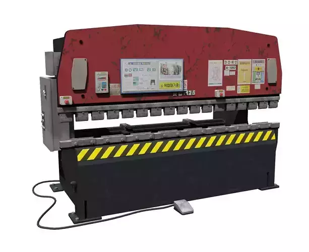 Bending machine - RG125 3D model