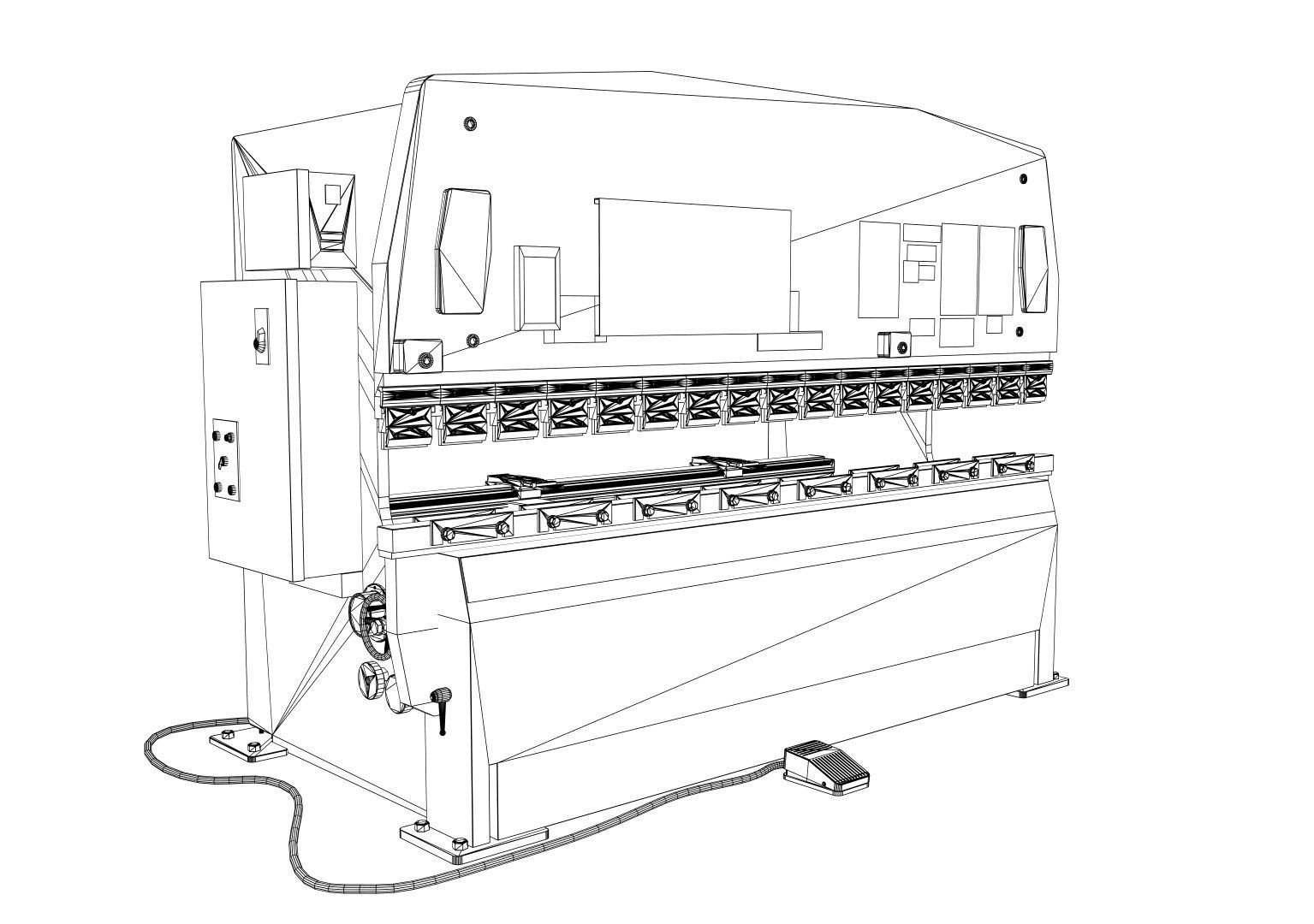 Bending machine - RG125 3D model_5