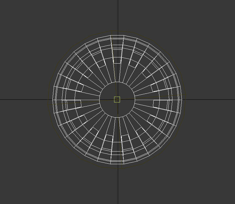 halogen round recessed light 3D model_10