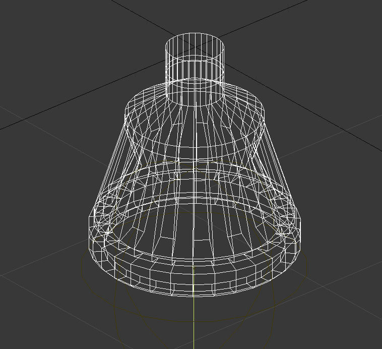 halogen round recessed light 3D model_12