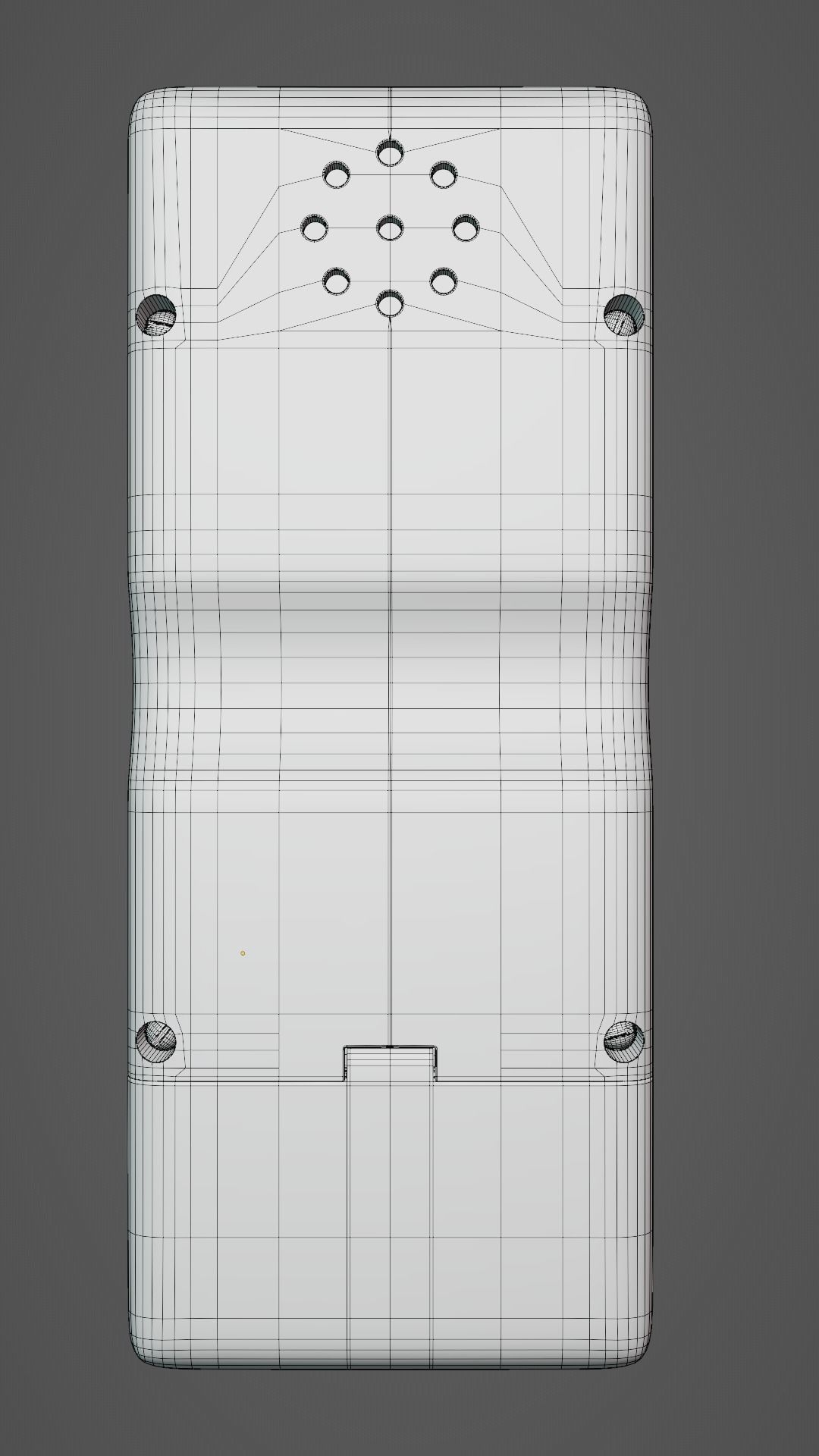 Brick Game 9999 in 1 Low-poly 3D model_4