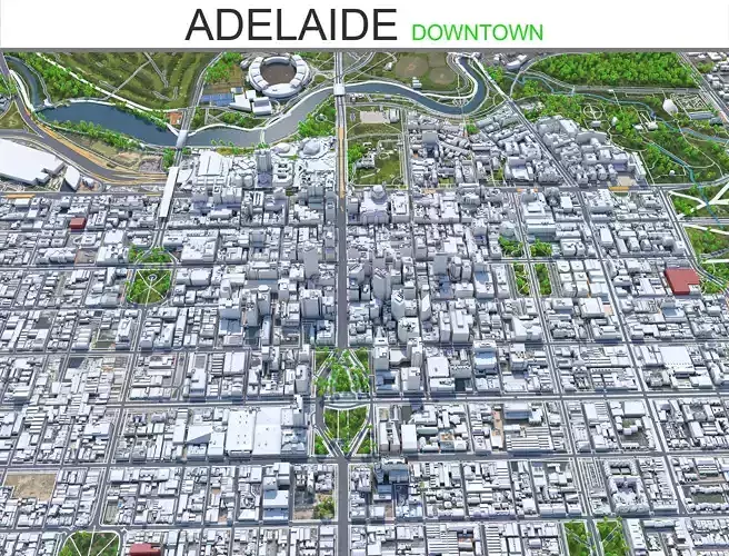 Adelaide Downtown Australia