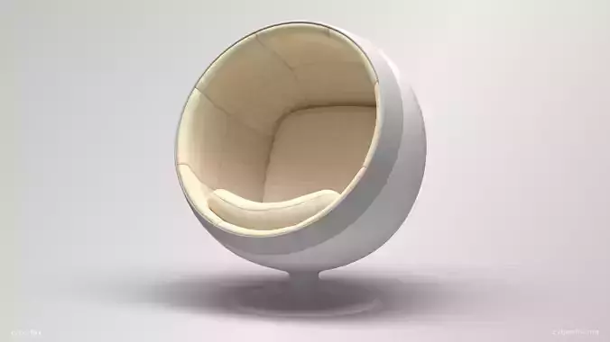 Round Futuristic Armchair