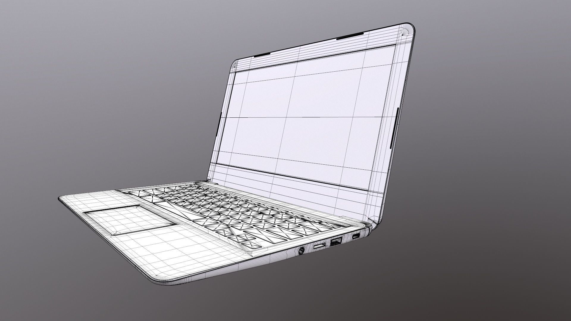 HP Laptop 3D model_17