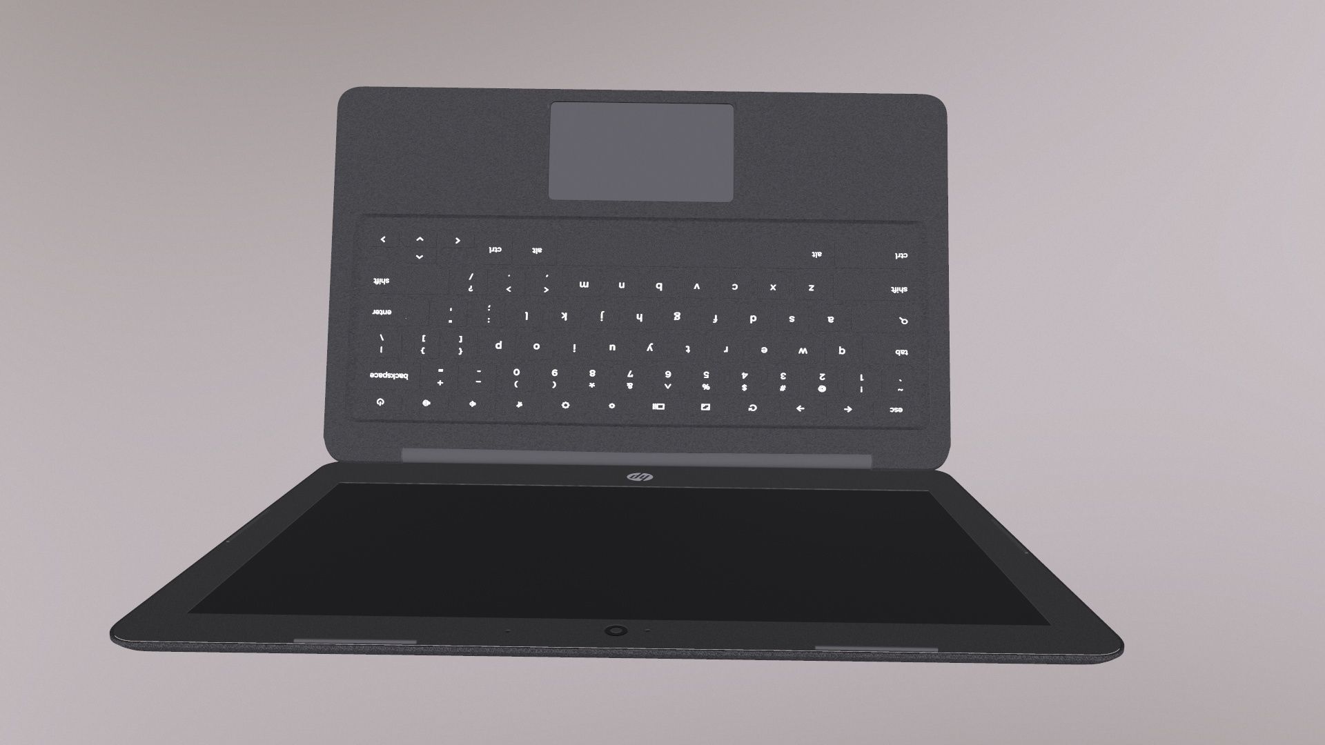 HP Laptop 3D model_12