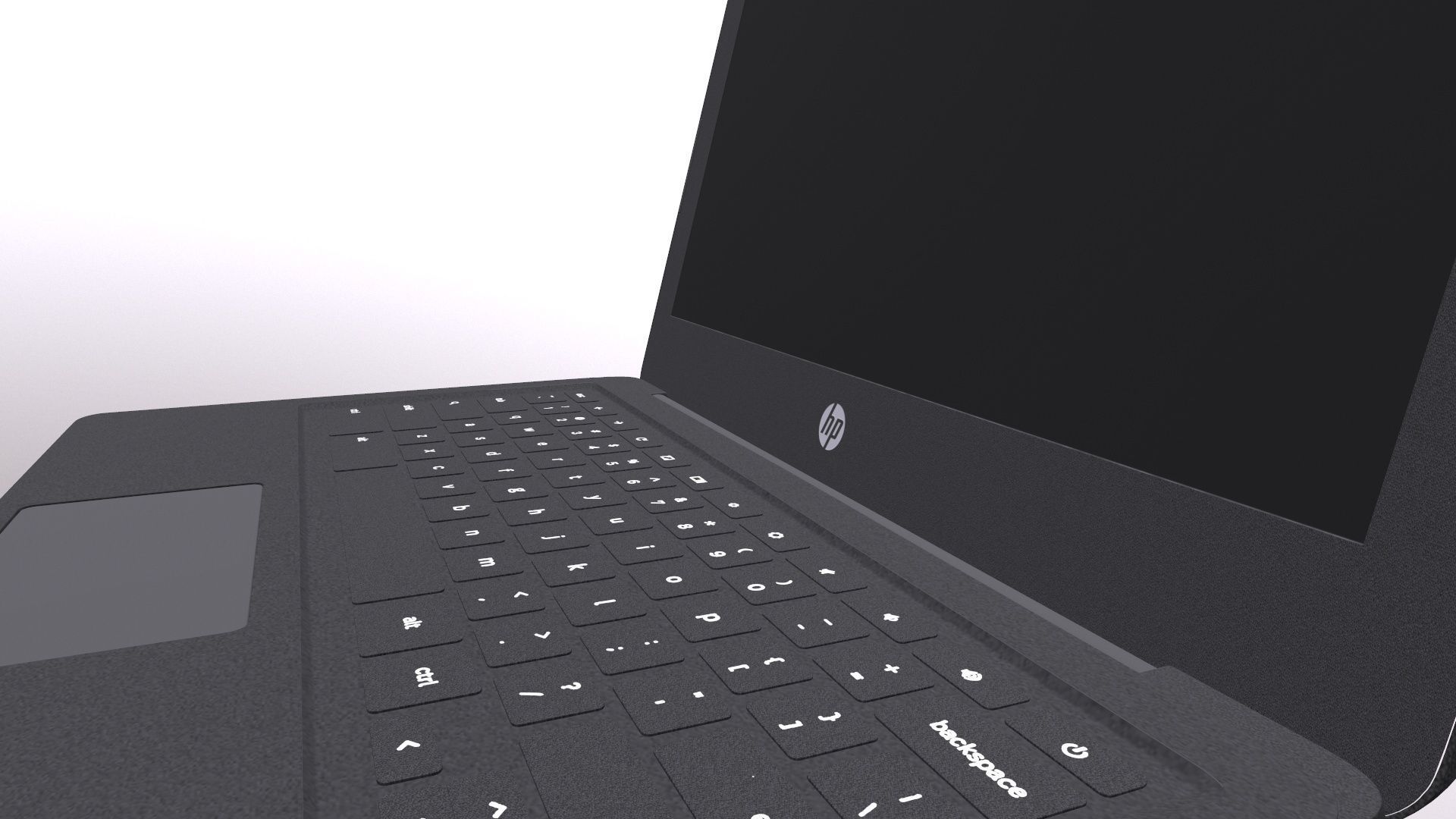 HP Laptop 3D model_6