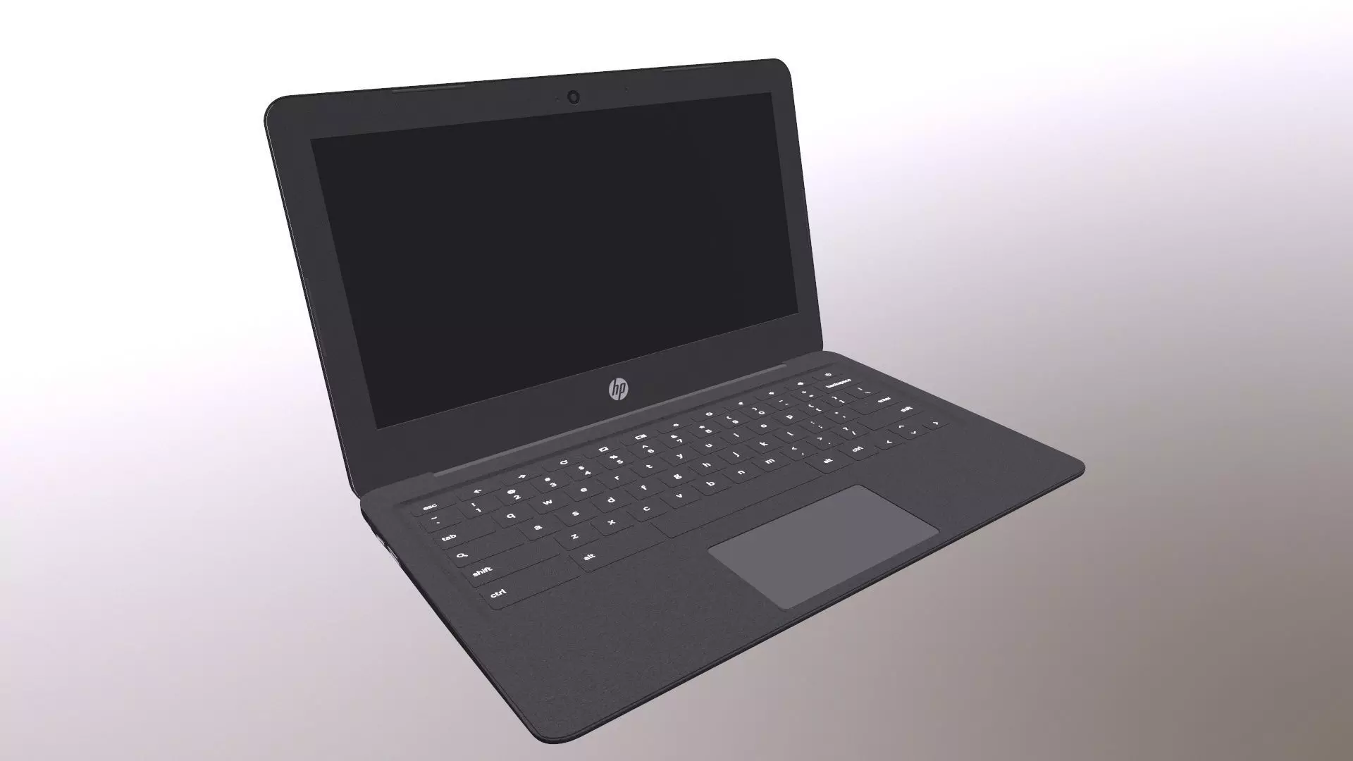 HP Laptop 3D model_0