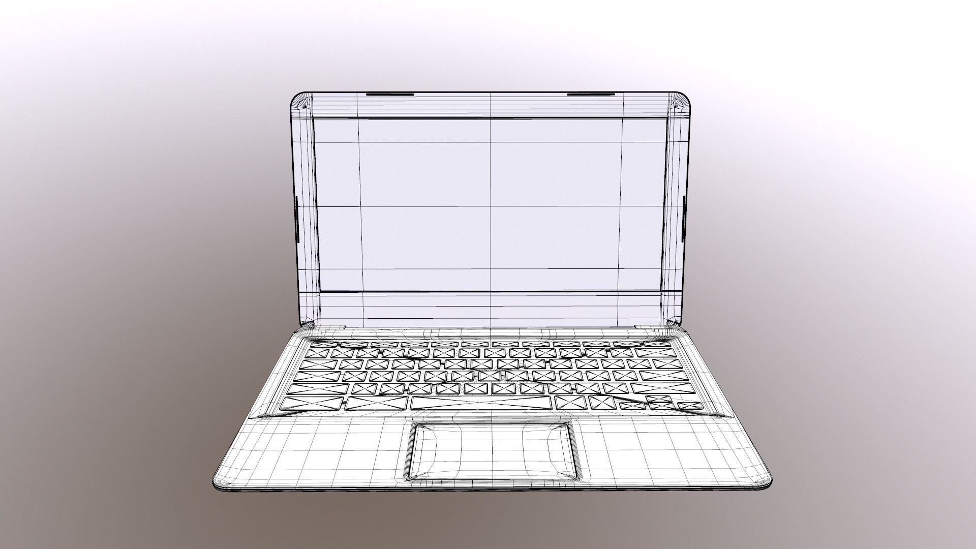 HP Laptop 3D model_14