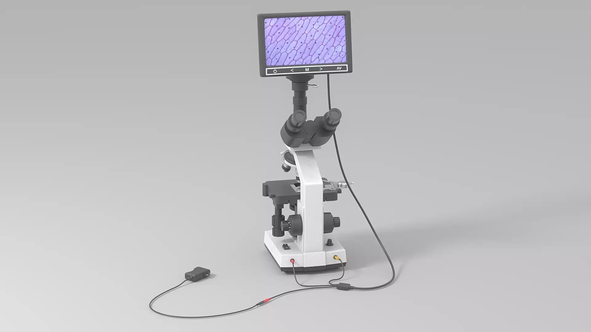 Microscope 1 3D model