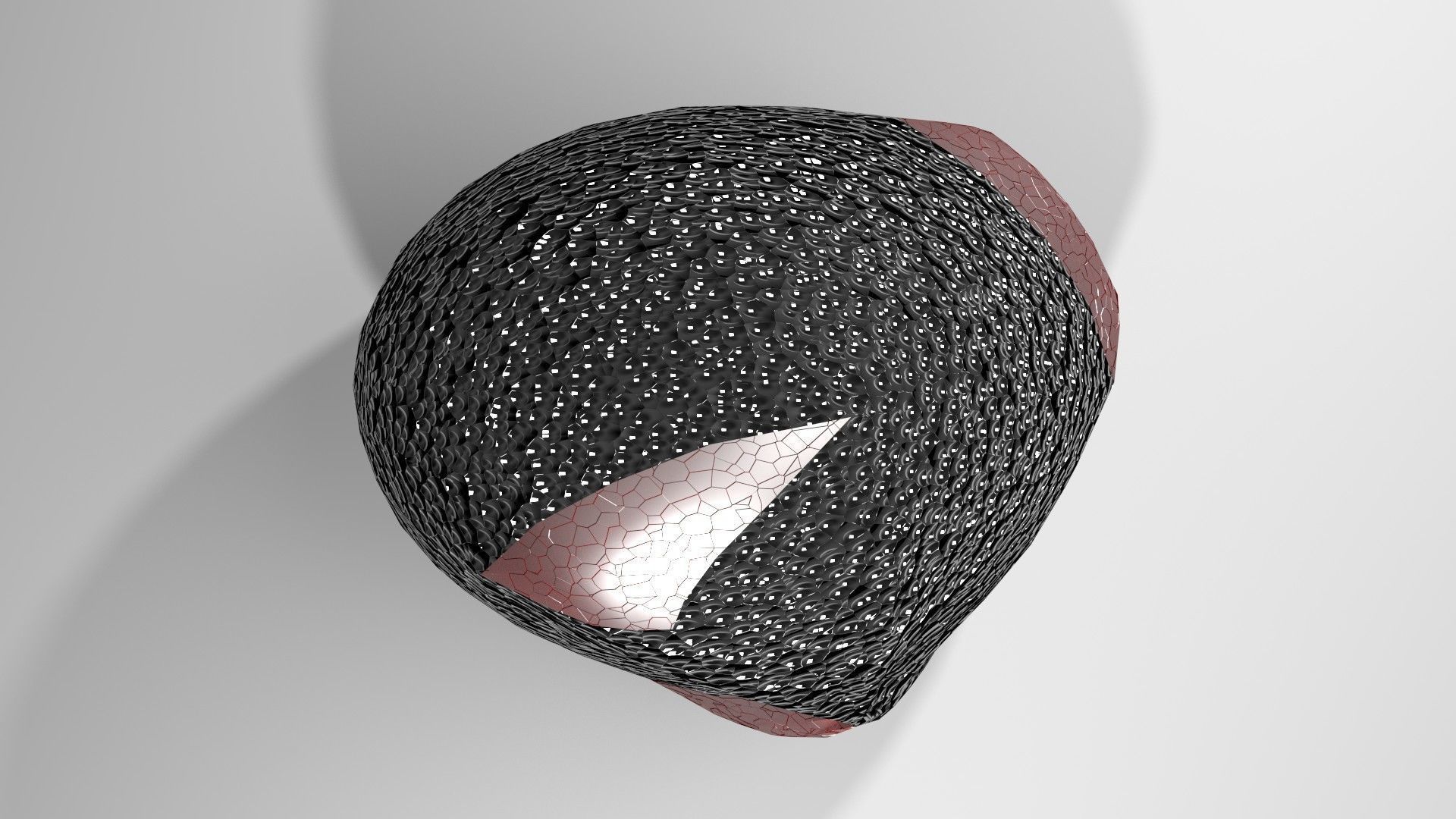 Meteoroid 1 rock Free 3D model_2