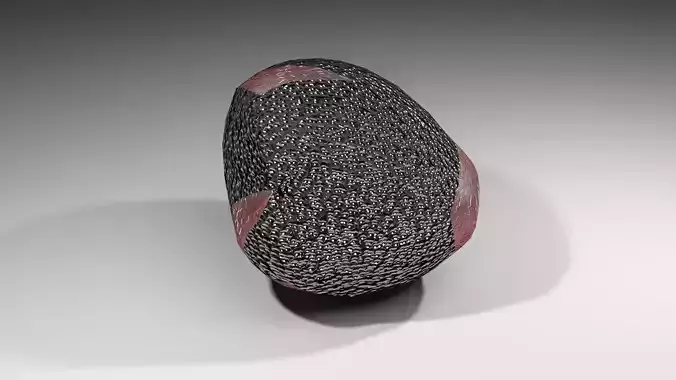 Meteoroid 1 rock Free 3D model