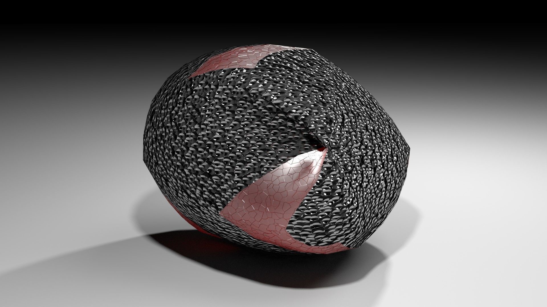 Meteoroid 1 rock Free 3D model_1