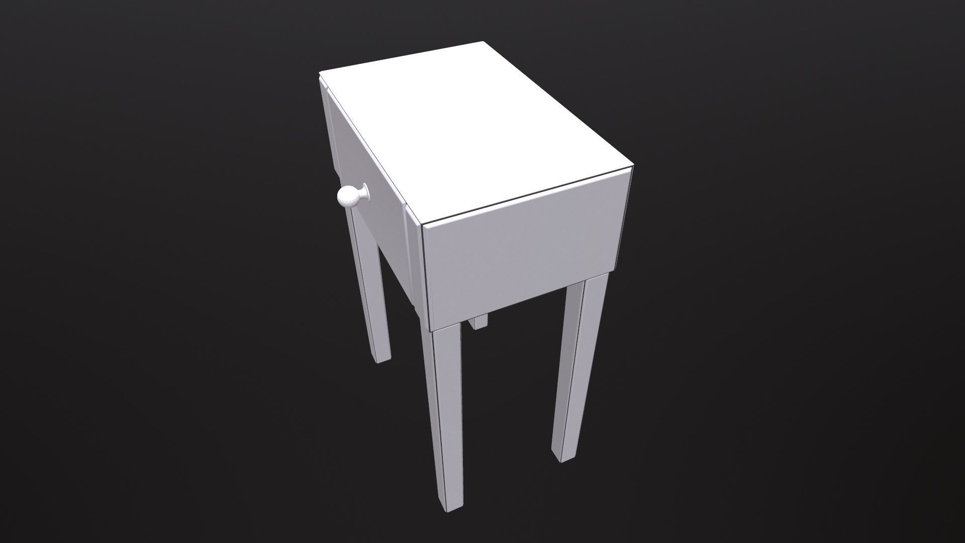 Side Table 3D model_11