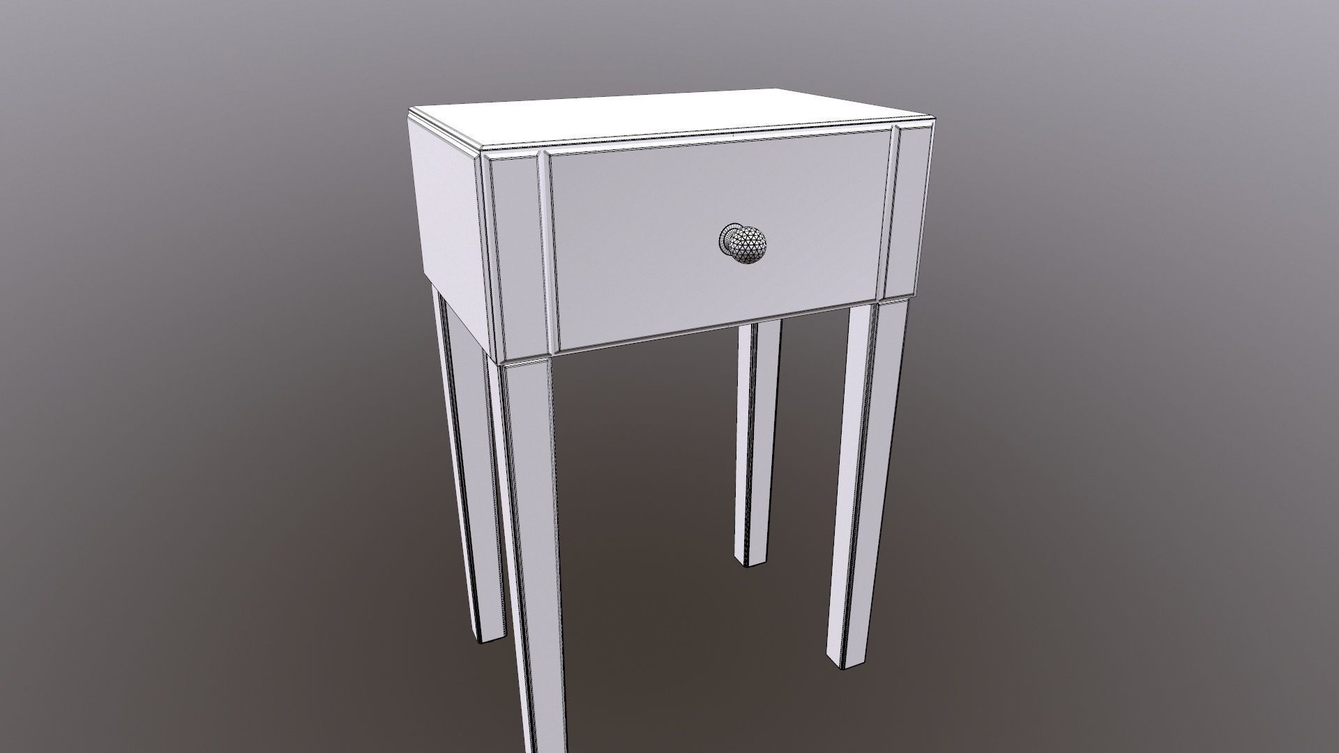 Side Table 3D model_14